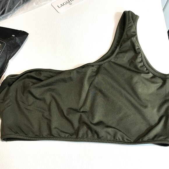 XL Bodycon Shorts 2 Piece Set Green - Picture 7 of 13